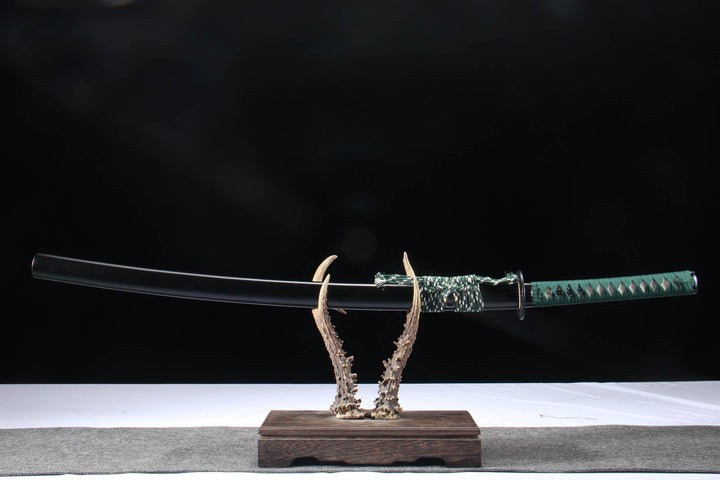 Katana - Teal Contrast 5160 Spring Steel