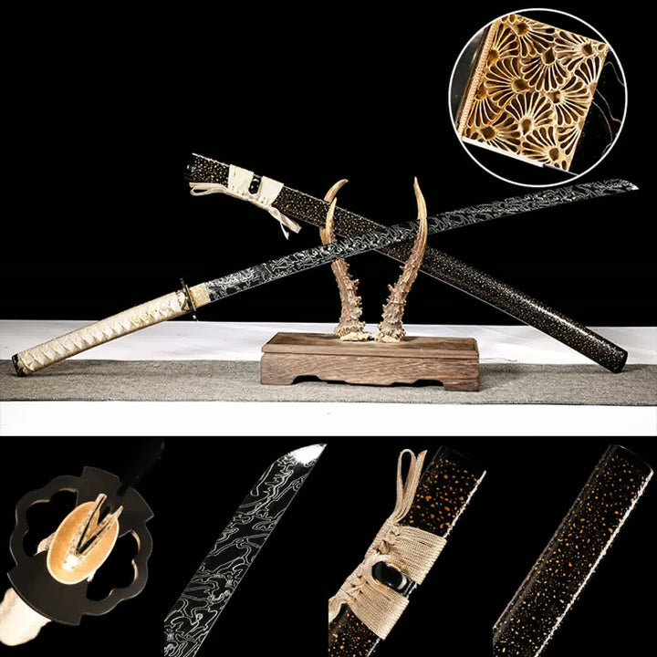 Katana - Axe Tsuba 1060 Steel | 胜邪