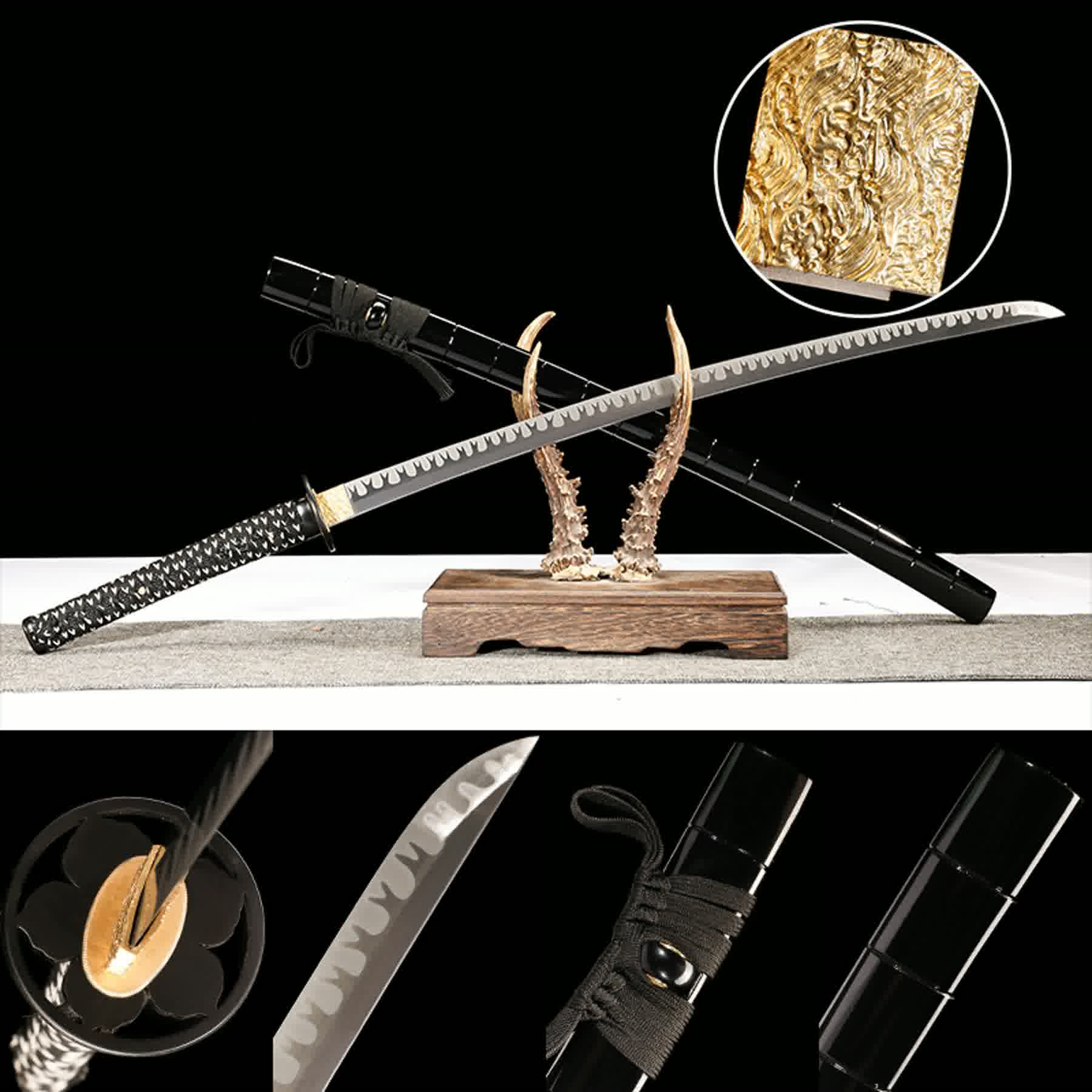 中国剣 紳士凰紋折りたたみ鋼中国剣 | NIMOFAN – NIMOFAN Katana