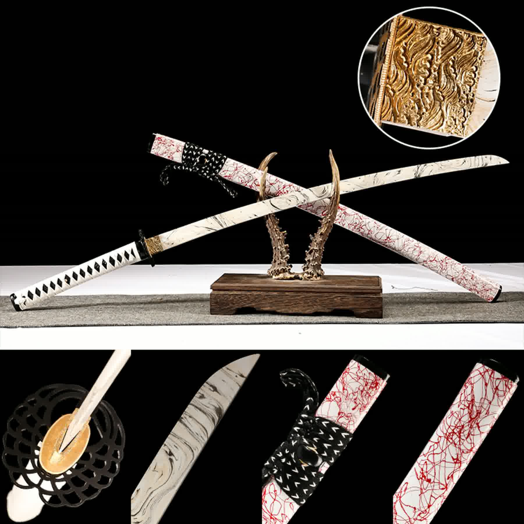 紳士凰紋折りたたみ鋼中国剣 | NIMOFAN – NIMOFAN Katana