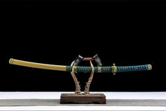 katana product detail image 1 showing blade, saya, and fittings
