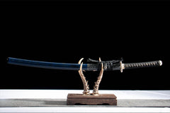 katana product detail image 1 showing blade, saya, and fittings