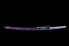katana product detail image 1 showing blade, saya, and fittings
