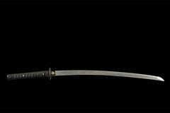 夜烬·星陨 katana product detail image 1 showing blade, saya, and fittings