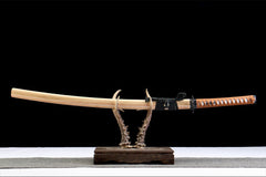 katana product detail image 1 showing blade, saya, and fittings