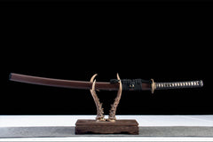 无想 katana product detail image 1 showing blade, saya, and fittings