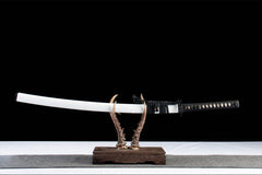 无念无杀 katana product detail image 1 showing blade, saya, and fittings