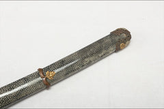 御菊太刀 tachi product detail image 1 showing blade, saya, and fittings