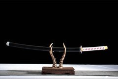 katana product detail image 1 showing blade, saya, and fittings