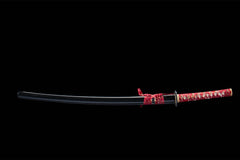 katana product detail image 1 showing blade, saya, and fittings