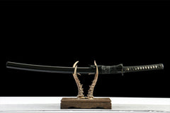 烬灭锋 katana product detail image 1 showing blade, saya, and fittings