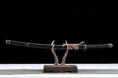 katana product detail image 1 showing blade, saya, and fittings