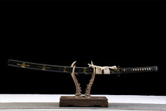 幽隐 katana product detail image 1 showing blade, saya, and fittings