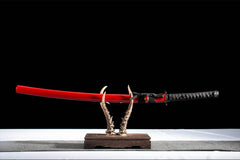 katana product detail image 1 showing blade, saya, and fittings