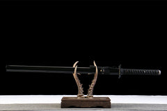 隐芒 katana product detail image 1 showing blade, saya, and fittings