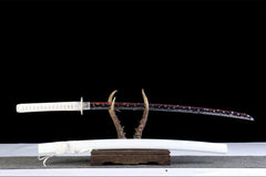 katana product detail image 1 showing blade, saya, and fittings