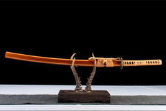 断水无痕 katana product detail image 1 showing blade, saya, and fittings