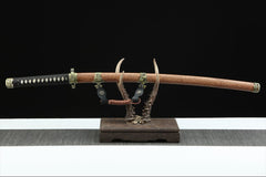 御林太刀 tachi product detail image 1 showing blade, saya, and fittings