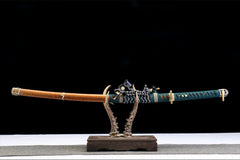katana product detail image 1 showing blade, saya, and fittings