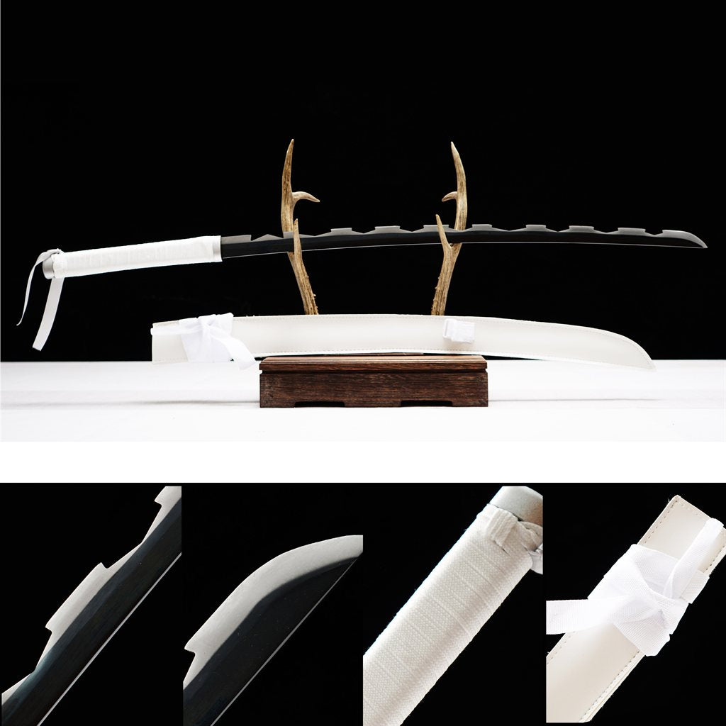 Demon Slayer Katana – Inosuke Hashibira Nichirin Sword 1045 Steel... full product photo