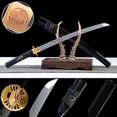 黑金扇影 wakizashi product main image