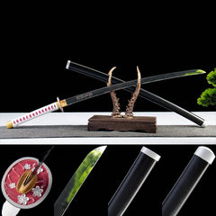 Kanao Tsuyuri High-Polish 1065 Steel Katana main product image