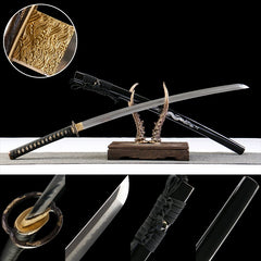 黑金御龙 katana product main image
