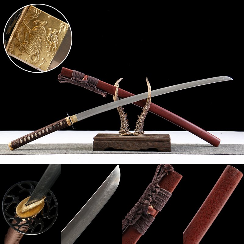 赤金绯刃 katana product main image