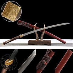 赤金绯刃 katana product main image