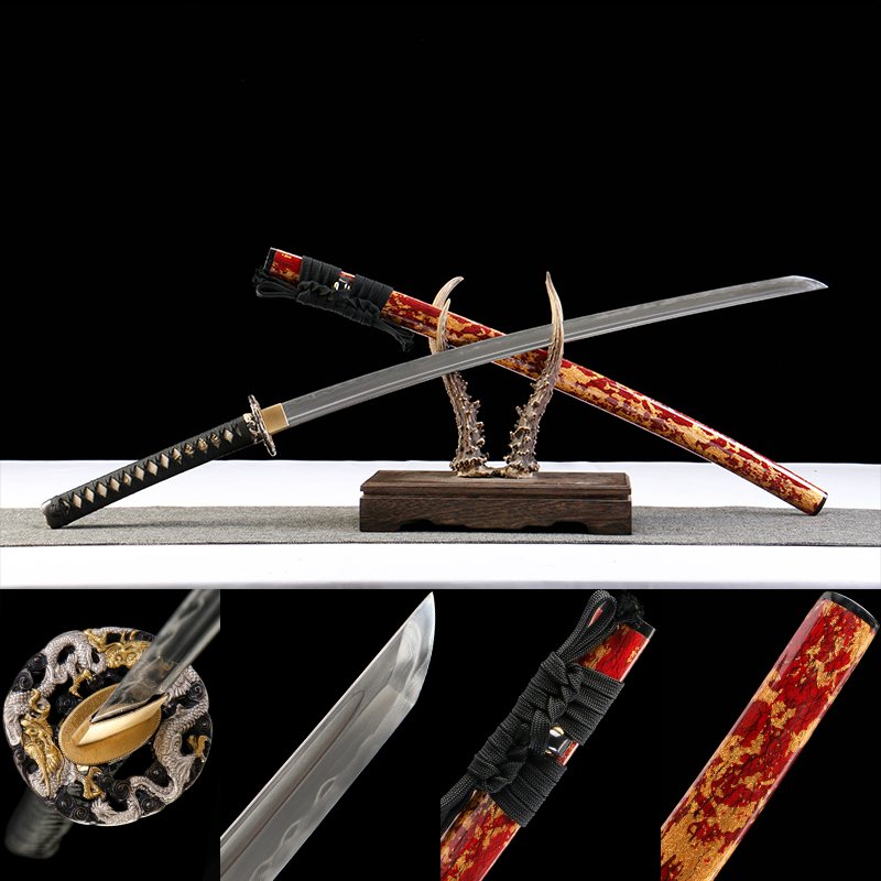 金纹赤刃 katana product main image