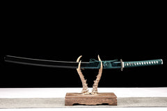 Sakura Titanium-Plated Tsuba 1060 Katana product photo 2