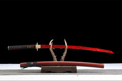 katana product detail image 2 showing blade, saya, and fittings