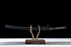 半藏遗锋 katana product detail image 2 showing blade, saya, and fittings
