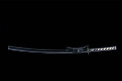 十字伤痕 katana product detail image 2 showing blade, saya, and fittings