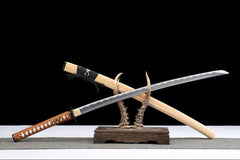 katana product detail image 2 showing blade, saya, and fittings