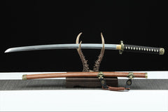 御林太刀 tachi product detail image 2 showing blade, saya, and fittings