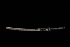 玄金·断影 katana product detail image 2 showing blade, saya, and fittings