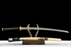 玄云斩 katana product detail image 2 showing blade, saya, and fittings