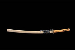 神篱 katana product detail image 2 showing blade, saya, and fittings