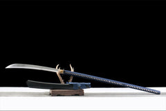 naginata product detail image 2 showing blade, saya, and fittings