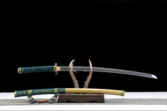 katana product detail image 2 showing blade, saya, and fittings