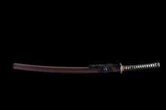 无想 katana product detail image 2 showing blade, saya, and fittings
