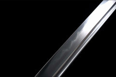 花梨木军刀 tachi product detail image 2 showing blade, saya, and fittings