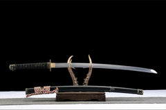katana product detail image 2 showing blade, saya, and fittings