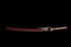 影舞者 katana product detail image 2 showing blade, saya, and fittings