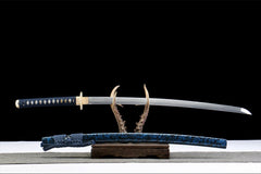 katana product detail image 2 showing blade, saya, and fittings