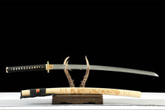 素锋 katana product detail image 2 showing blade, saya, and fittings