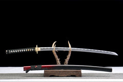 katana product detail image 2 showing blade, saya, and fittings