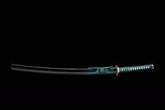 Sakura Titanium-Plated Tsuba 1060 Katana product photo 3