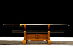 火影忍者-草薙剑 katana product detail image 3 showing blade, saya, and fittings